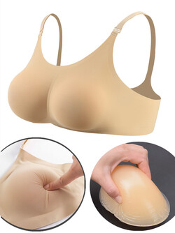 Бюстгальтер с силиконовыми вкладышами